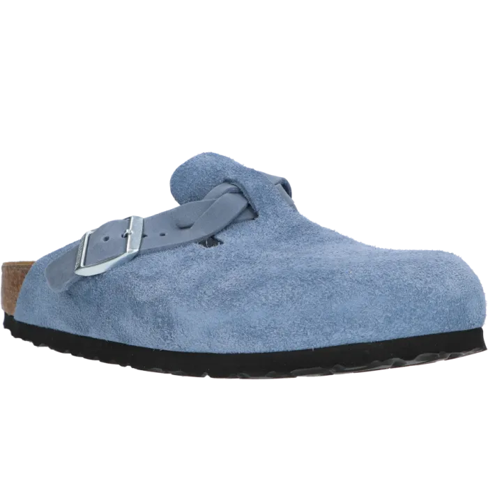 Birkenstock BOSTON BRAIDED 1026659 Suede leather el