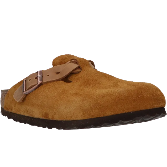 Birkenstock BOSTON BRAIDED 1026713 Suede leather mi