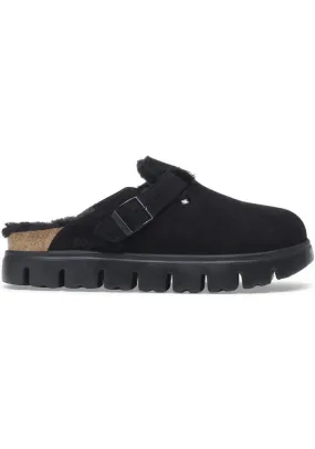 Birkenstock Boston Chunky Shearling  Zwart 