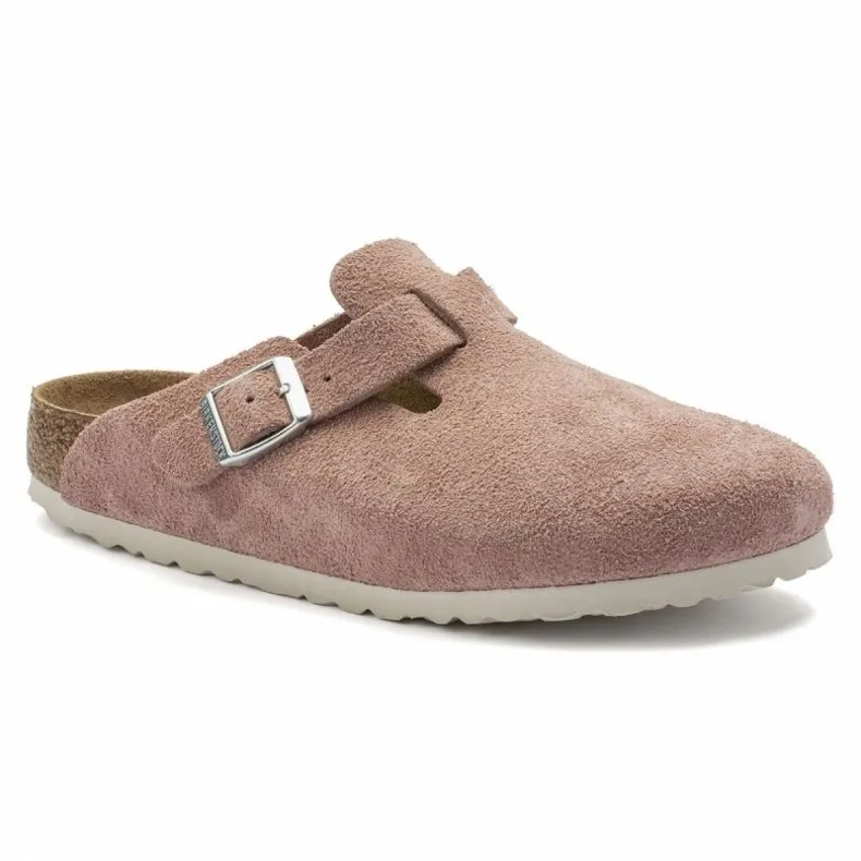 Birkenstock Boston Sfb Leve W 1023263 pantoffels roze