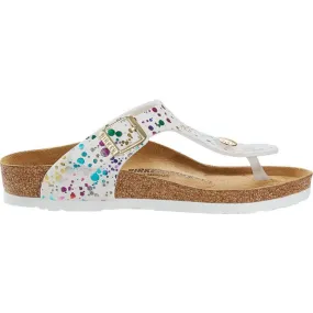 Birkenstock Gizeh Kids BS Confetti White