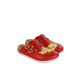 Birkenstock Kay Cat red super grip