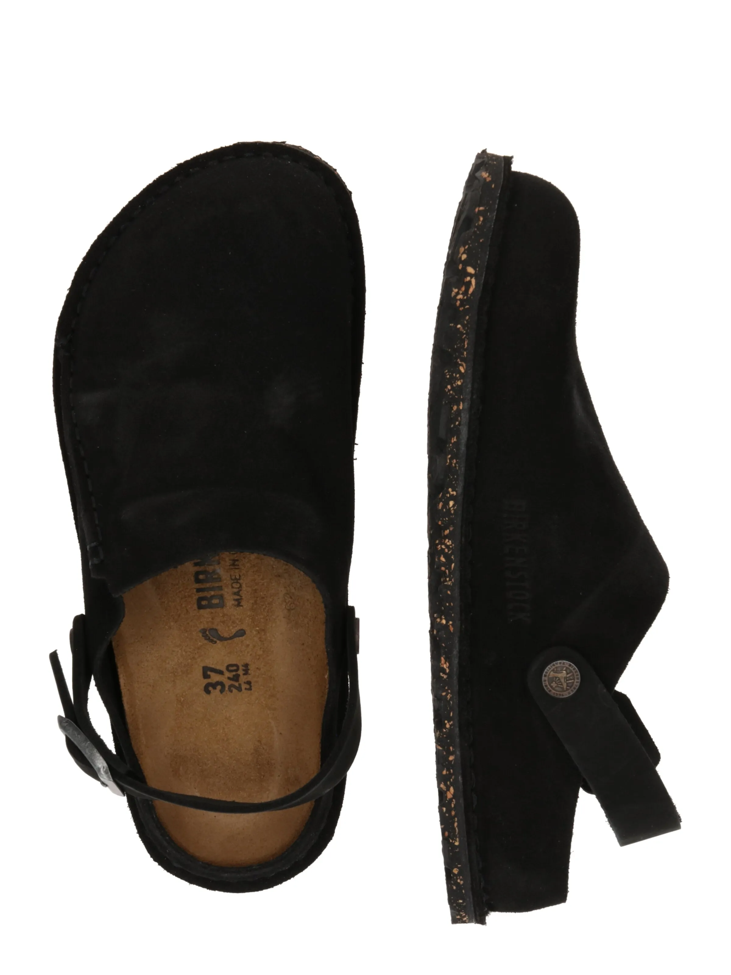 BIRKENSTOCK Muiltjes in Zwart