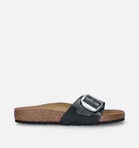 Birkenstock Slippers zwart