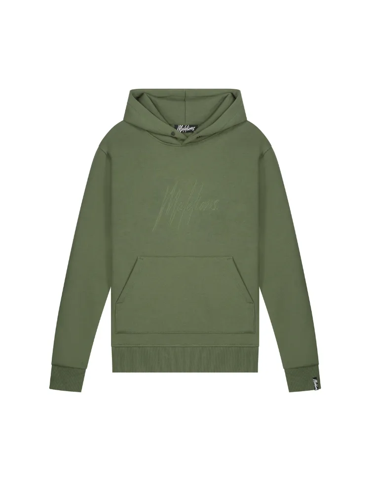 MALELIONS MALELIONS ESSENTIALS HOODIE  LIGHT ARMY