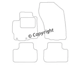 Mattenset Citroen C4 Aircross 2012 -