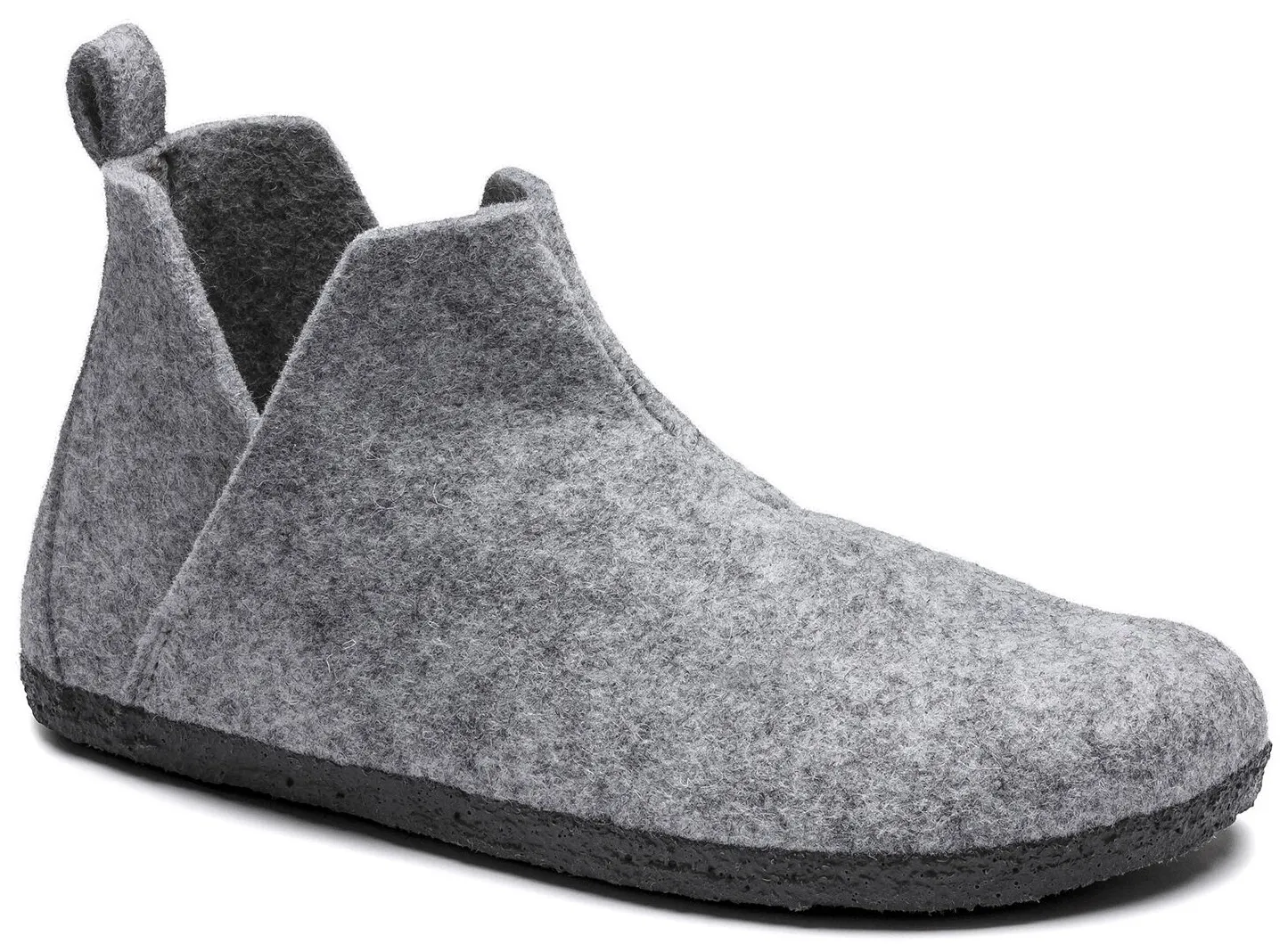 Pantoffel Birkenstock Unisex Andermatt Standard Wool Felt Light Gray Regular